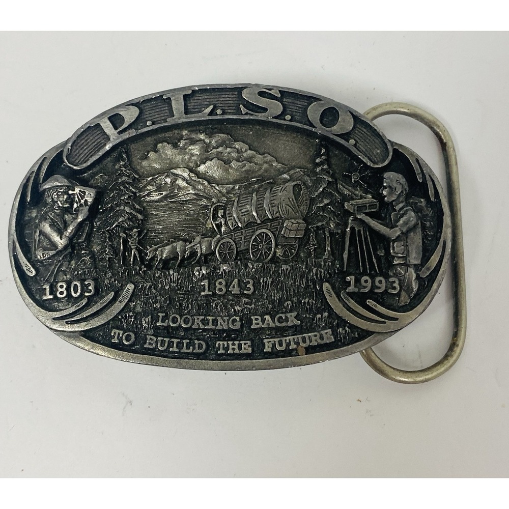 PLSO Professional Land Surveyors Oregon Belt Buckle Limited Edition Siskiyou